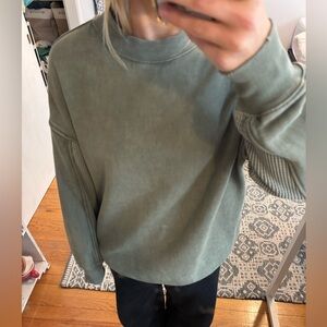Aerie green crewneck